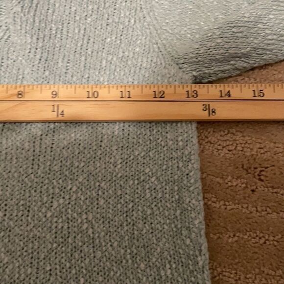 Eileen Fisher Light Blue V-Neck Sweater Size Small - Picture 6 of 7